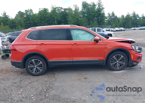 2018 Volkswagen Tiguan 2.0T Se/2.0T Sel из США, поврежденный, VIN 3VV2B7AX1JM003383